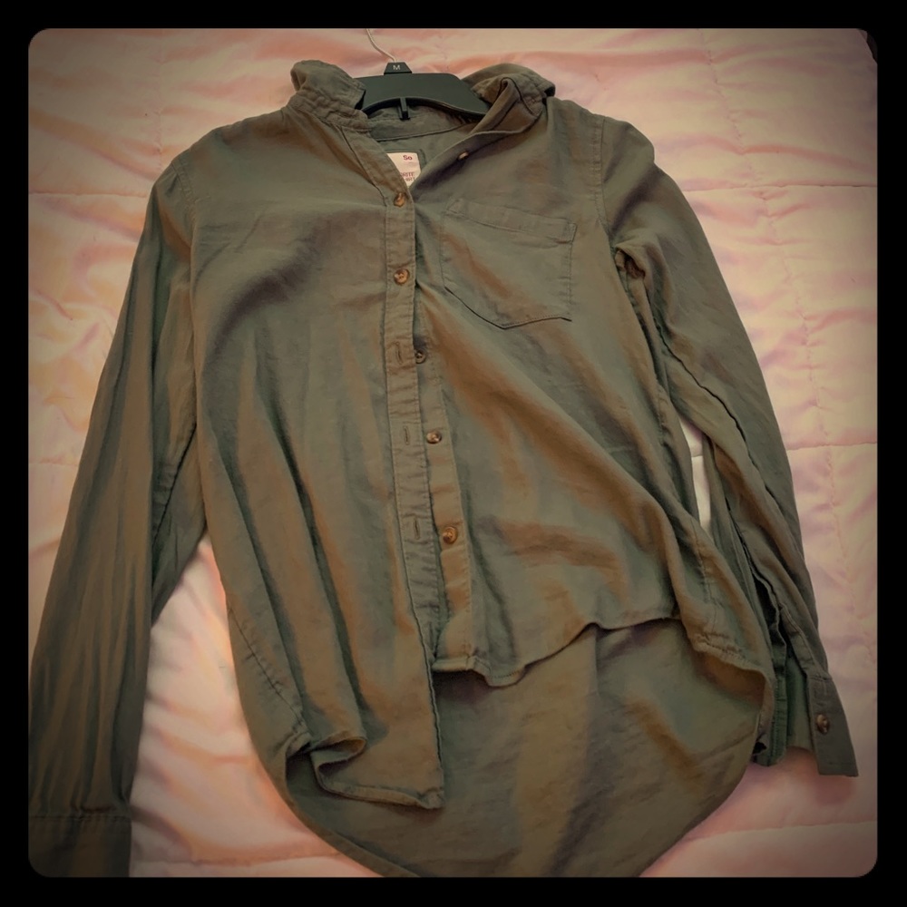 Green button up 🍂FALL🍂